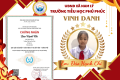 VINH DANH HỌC SINH XUẤT SẮC Cuộc thi Olympic Tiếng Anh trên Internet (IOE) cấp Tỉnh – Thành phố năm học 2025–2026 Trường Tiểu học Phú Phúc