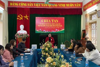HỘI NGHỊ CHIA TAY NGUYÊN CÁN BỘ QUẢN LÝ NHÀ TRƯỜNG