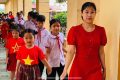 THAM QUAN TRƯỜNG TIỂU HỌC CỦA CÁC EM  LỚP 5 TUỔI TRƯỜNG MẦM NON PHÚ PHÚC
